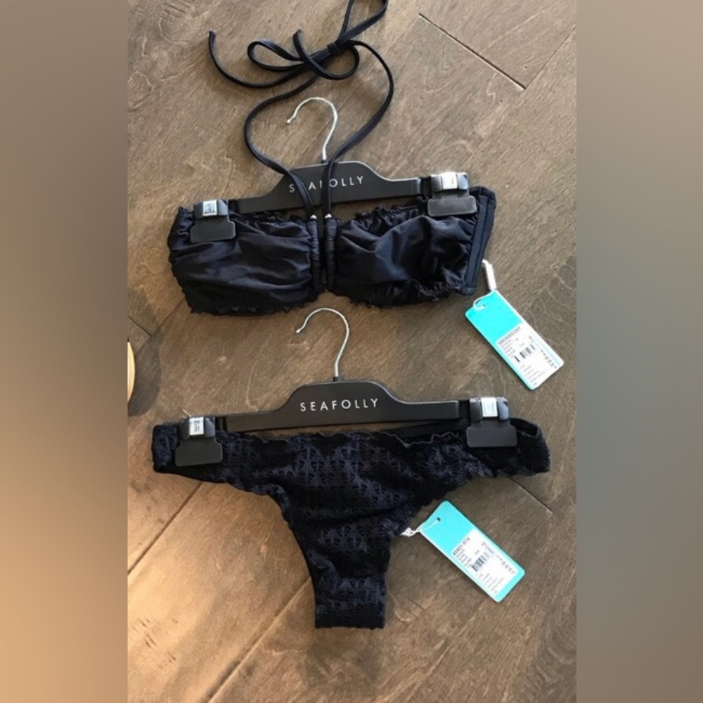 Seafolly black bikini